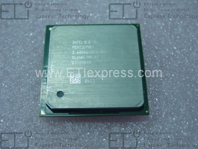 Intel Pentium 4/ P4/ Tray CPU 2.60/ GHz 2600/ MHz 800/ MHz 512/ KB 478/ Socket sl6wh