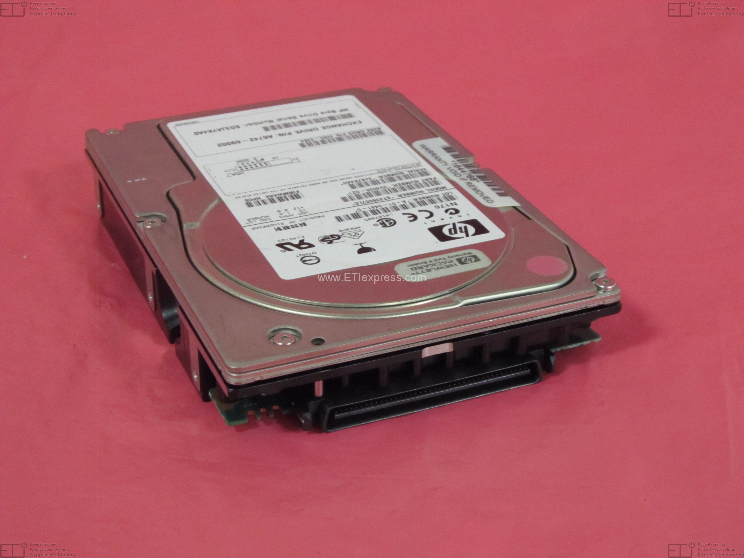 Certified Refurbished 459512-002 HP-Compaq 146.8 GB 10K RPM Form Factor 2.5 Inches SAS